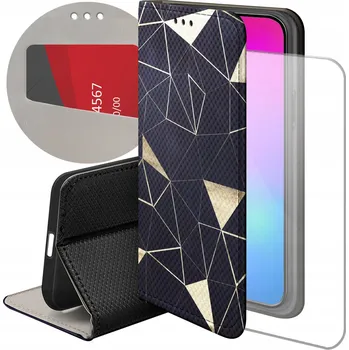 Pouzdro na mobilní telefon Flipové pouzdro Hello Case pro Samsung Galaxy J5 2016 zlaté