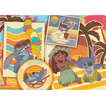 Puzzle TREFL Lilo&Stitch Hudební svět 200 dílků