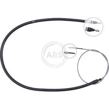 Lanko parkovací brzdy Tažné lanko, parkovací brzda A.B.S. K14079