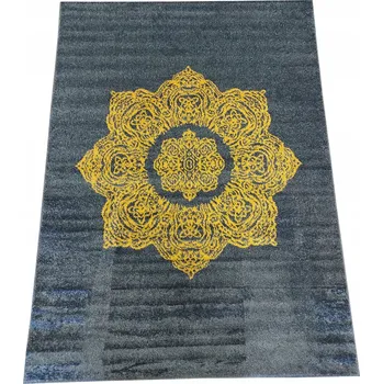 Koberec Koberec tmavě modrý, moderní, elegantní 80x150 cm