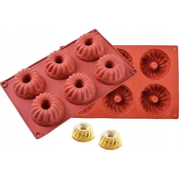 Nádoba na pečení Silikonová forma na muffiny a cupcakes s cukrářským sáčkem