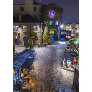 Obraz Plakát Noční trh Camden bez rámu, 20,5 x 28,4 cm