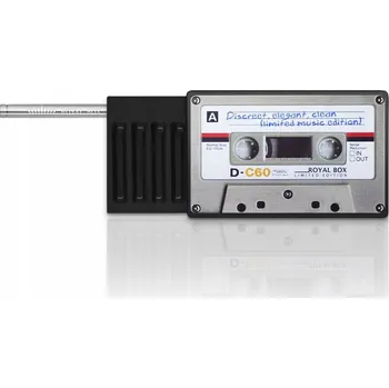 Úložný box Royal Box úložný prostor na šňupací tabák s trubičkou, snuff box, tabatěrka, nádobka, snorter