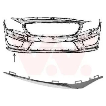 Lišta karosérie Ozdobná / ochranná lišta, nárazník AGB 50G20716