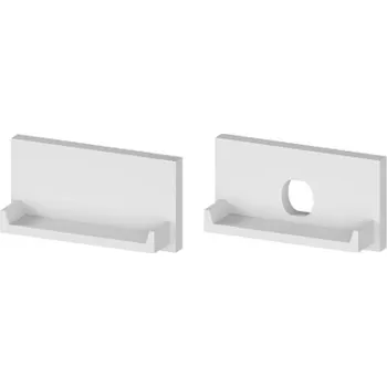LED osvětlení 2x záslepka pro široké profily dual XL ALU pro LED
