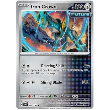 Karetní hra Pokémon TCG Iron Crown 132/191 - Holo