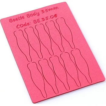 Umělá nástraha HENDS BEETLE BODY Barva - velikost: Red BB05 - 35 mm