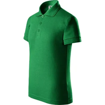 Pique Polo polokošile dětská středně zelená 146 cm/10 let