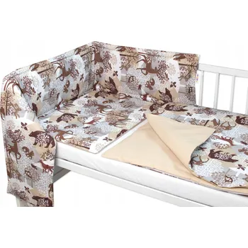 Povlečení Sada povlečení Baby Nellys 100 x 135 cm béžová