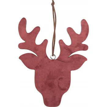 Vánoční dekorace Vánoční ozdoba závěsná 16x12cm K1