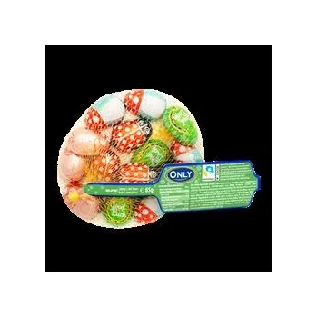 ONLY Síťka mix prasátko,beruška a podkova mléčná čokoláda 85g