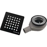 Vaničkový sifon Polysan 90 mm krytka černá 17751