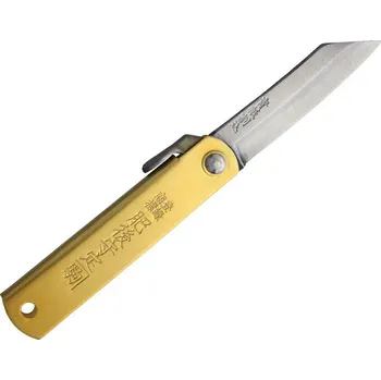 kapesní nůž Higonokami Aogami 75RS Brass