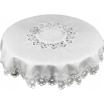 Prostěradlo Ubrus odolný proti skvrnám 85 cm x 85 cm kulatý