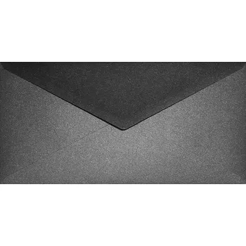 Obálka Obálka Netuno černá metalizovaná perleťová DL 120 g 25 ks