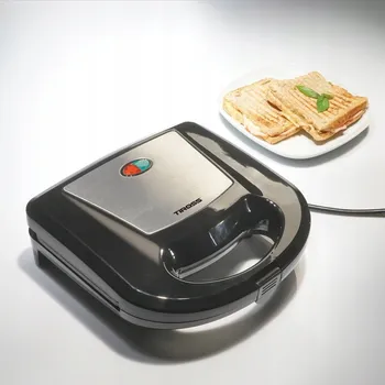 Toustovač Sendvičovač Tiross černý 760 W