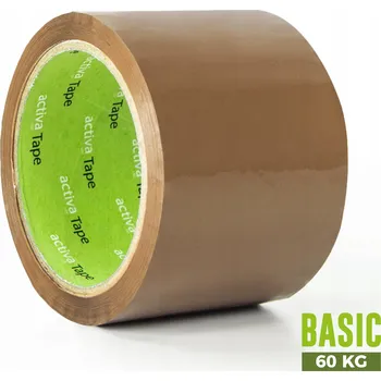 Lepicí páska Hnědá balicí páska Basic 72mm x 66m 1 Ks
