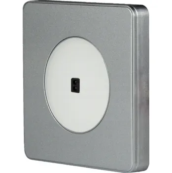 LED panel LED nábytkové vestavné svítidlo 3W IR infračervený senzor STŘÍBRNÉ 6000K SLL03