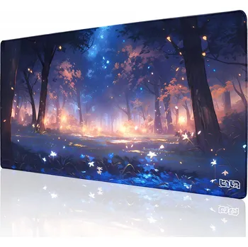 Podložka pod myš HERNÍ PODLOŽKA POD MYŠ Magický Les 100x50 TILT Velká Podložka na stůl