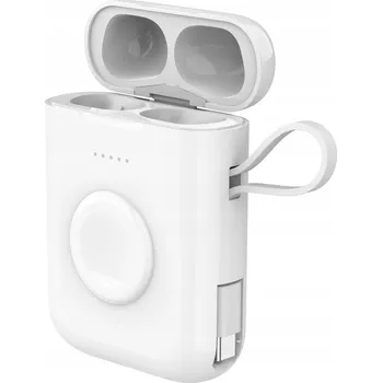 Sluchátka Pouzdro Powerbanky pro sluchátka Airpods iWatch iPhone 5200 mAh USB-C