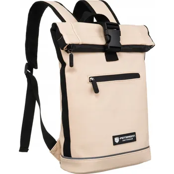 Městský batoh Velký látkový batoh Barva: Béžová