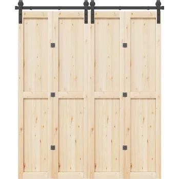 Nábytkové kování OMAXI Sada příslušenství pro posuvné dveře 183 cm ocelová černá 849435