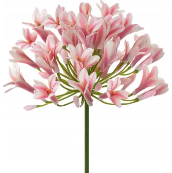 umělá květina Umělý květ dekorativní světle růžová 73 cm