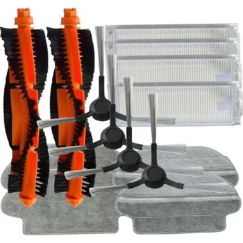 Sada příslušenství pro robotický vysavač HEPA filtry a kartáče pro vysavač XIAOMI Mi Robot Vacuum S12 sada s mopy 14ks