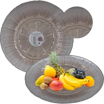 Talíř DEKORATIVNÍ TALÍŘ MÍSA ZLATÁ 33CM