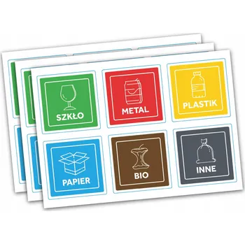 Odpadkový koš Odpadkový koš plastový Sticky Studio 50 l vícebarevný