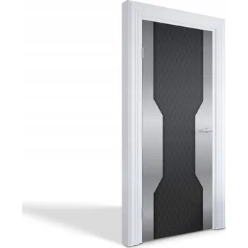 Fototapeta Dekorativní samolepka na dveře oživí vzhled - Futuristický vzor 85x205 cm