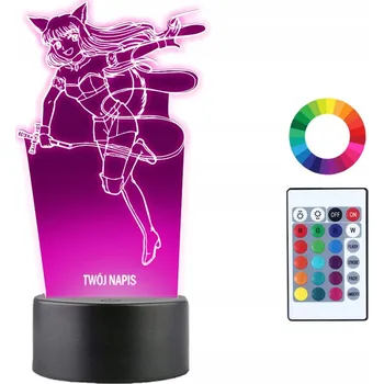 Lampička Plexido vícebarevná Noční lampa