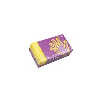 Vyšetřovací rukavice Rukavice nitrilové MAXTER bezpudrové vel.L 100ks