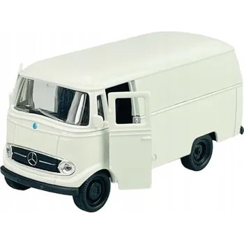 autíčko WELLY OLD TIMER MERCEDES-BENZ L319 BÍLÝ 1:34 KOVOVÝ NOVÝ MODEL