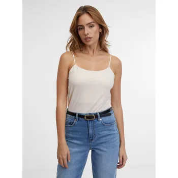 Oblečení a móda Orsay Světle růžové dámské tílko - Dámské Orsay krémová 2726798