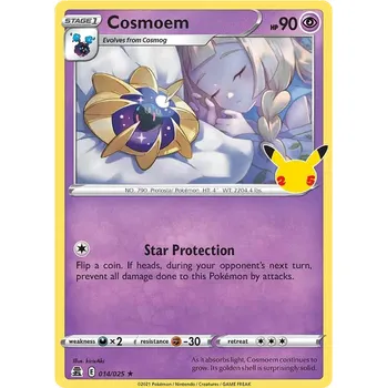 Sběratelská karetní hra Pokémon TCG Cosmoem 014/025 - Holo