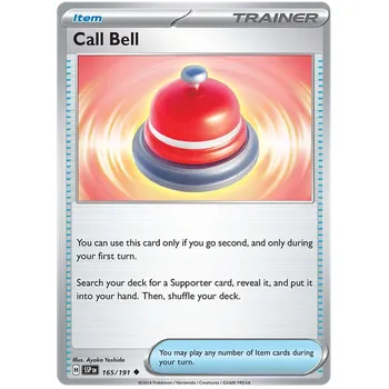Karetní hra Pokémon TCG Call Bell 165/191
