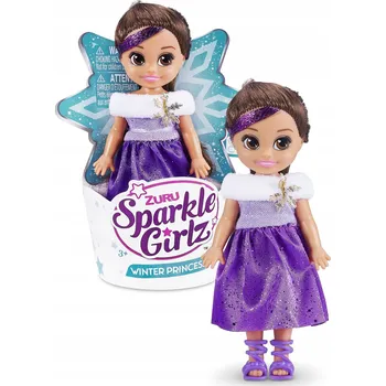 Panenka ZURU SPARKLE GIRLZ WINTER PRINCESS ZIMNÍ PRINCEZNA FIALOVÁ PANENKA