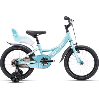 Dětské kolo CTM JENNY tyrkysová / bílá 2025 Velikost rámu: 8"