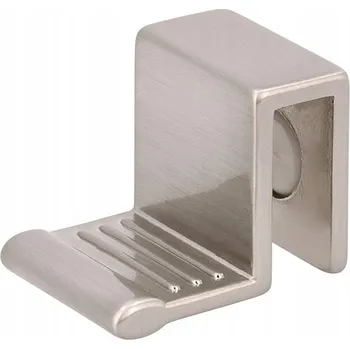 Nábytková úchytka na sklo SIRO 2139-20ZN21A4V2B, vzhled nerezové oceli