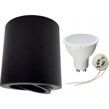 POVRCHOVÉ SVÍTIDLO TUBA, HLINÍKOVÉ, LED GU10 5W, POLOHOVATELNÉ