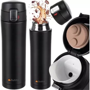 Termohrnek Ruhhy 25114 Termohrnek s náustkem 440 ml černý