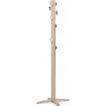 Věšák Stojanový věšák dřevěný Foppapedretti bílý - borovice