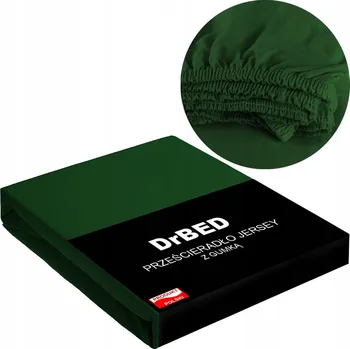 Prostěradlo Prostěradlo s Gumou 220 x 200 Jersey ELASTICKÉ Odolná Barva Zelená PL