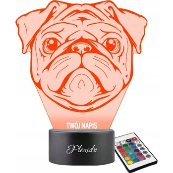 Lampička Plexido vícebarevná Noční lampa