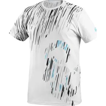 pracovní tričko Tričko CXS SPORTY COOL, krátký rukáv Barva: Modrá, Velikost: 3XL