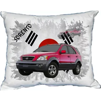 Povlak na polštářek Polštářek s osobním autem Kia Sorento 2005 (Polštářek s osobním autem )