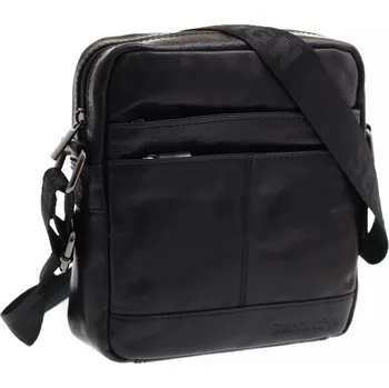 Pánská kožená crossbody taška Sendi Design B-710 černá