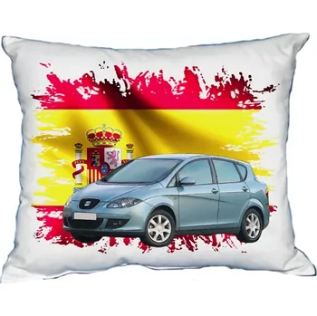 Povlak na dekorativní polštářek Polštářek s osobním autem Seat Toledo 2005 (Polštářek s osobním autem )