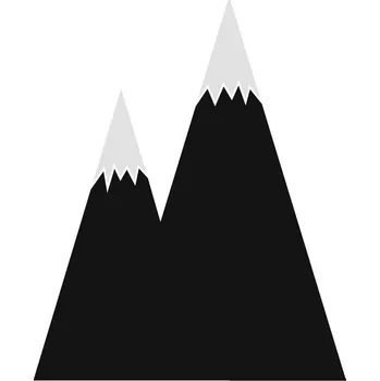 Samolepící dekorace Tabulová samolepka na zeď – Hory